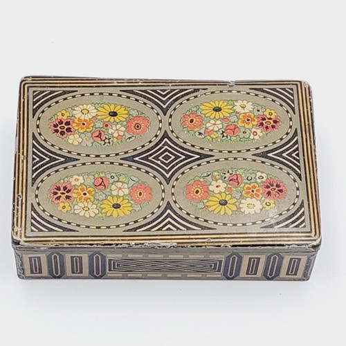 Alt blechdose jugendstil cakes - blechdose,