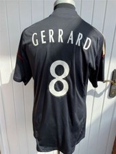 Adidas Liverpool F.C. Fußball Trikot #8 Gerrard 2009-2010 Dunkelblau Gr. L