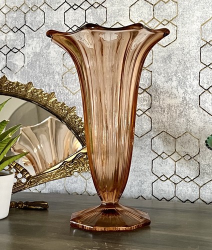 Antik art déco groß vase - déco,