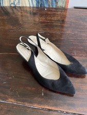 Paco Gil Sling Pumps Schwarz