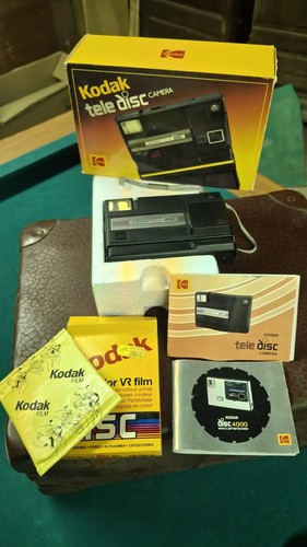 Kodak tele disc kamera - disc,
