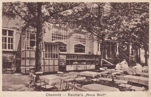 Chemnitz 1928 reichels neue - ak,