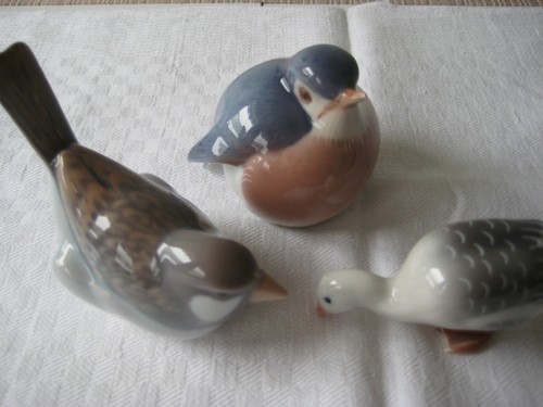 Royal copenhagen vögel 1 - 2,