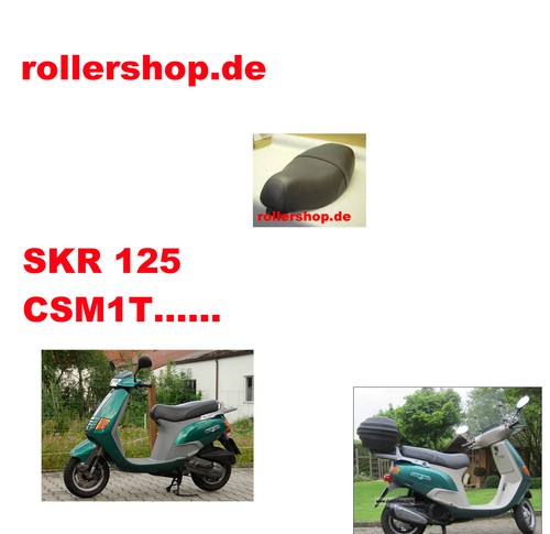 Sitzbankbezug für piaggio skr - sitzbankbezug,