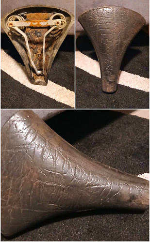 Selle fahrradsattel leder - selle,