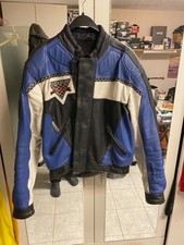 Motorrad Leder Kombi , Jacke von FLM 2 teilig