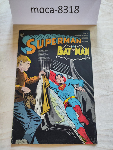 Superman batman heft - batman,