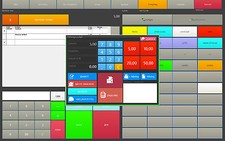 TSE EXPRESSKasse Kassensoftware für KIOSK LADEN  HANDEL, SCANNERKASSE Touch 