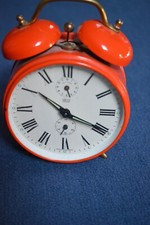 Baduf mechanischer Doppelglockenwecker vintage 70iger