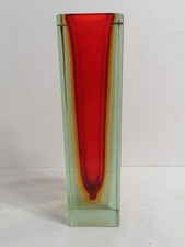 Große Murano Glas Block