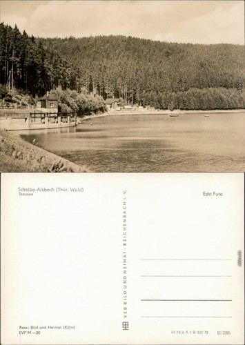 Ansichtskarte scheibe alsbach - ansichtskarte, scheibe-alsbach