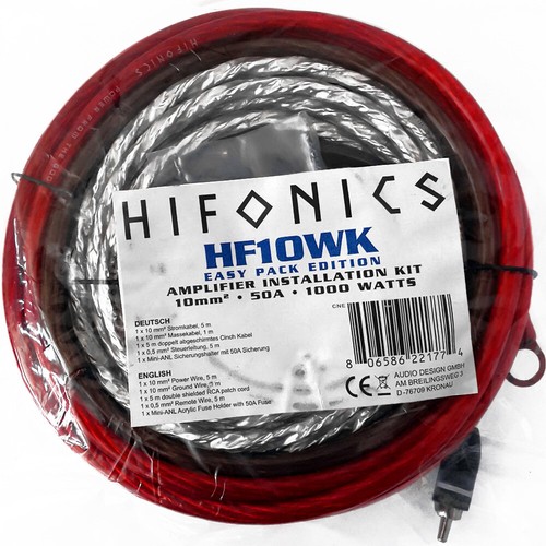Hifonics hf10wk eco kabelset - hf10wk,
