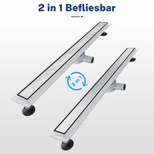 SONNI Duschrinne Edelstahl