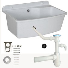 Waschbecken mit Siphon