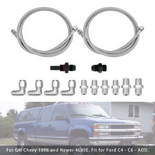 70" SS Braided Transmission