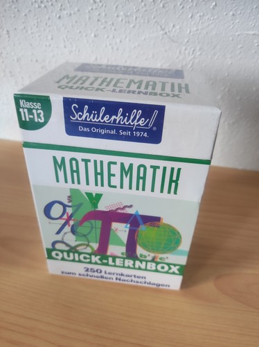 Schülerhilfe quick lernbox - schülerhilfe, quick-lernbox