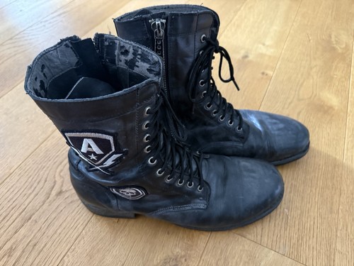 Affliction biker boots - affliction,