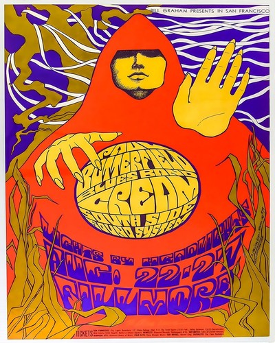 Cream fillmore poster 1967 - -,