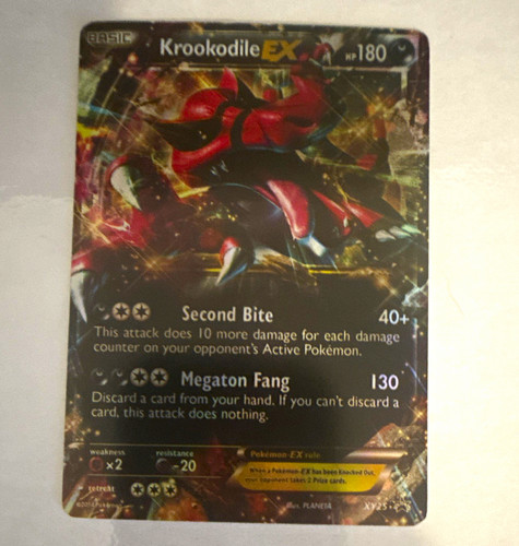 Pokémon tcg krookodil xy25 - pokémon,