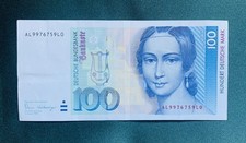 100 DM Banknote / Deutsche