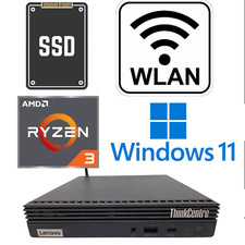 Lenovo ThinkCentre M75q Gen 2 AMD Ryzen 3 4300GE WLAN 8/16/32GB NVME SSD Mini PC