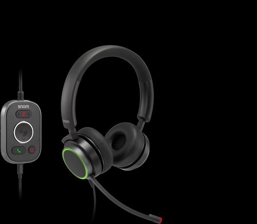 Snom headset binaural - snom, headset-binaural
