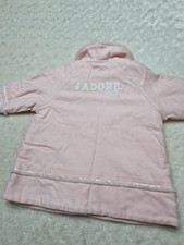 baby dior mädchen rosa mantel