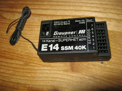 Empfänger graupner ssm - empfänger,