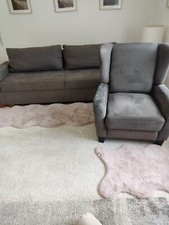 Sofa mit Schlaffunktion und Big Sessel gebraucht