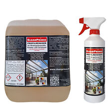 Wintergarten Profilreiniger 5,5 L | Kunststoff Aluminium Holz Rahmen Reiniger