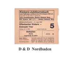 Ticket / Eintrittskarte