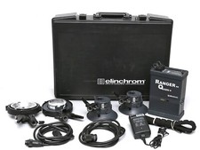 elinchrom Ranger RX mit 2x Blitzkopf Quadra S-Head mit 2x EL-Ranger Q Adapter