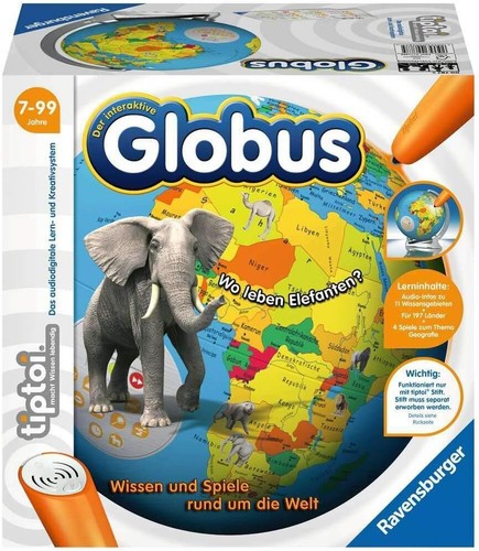 Tiptoi globus ravensburger - tiptoi, 3d