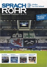 Sprachrohr Schalke Fans Magazin SFCV #162 mit Ultras Choreo Poster Sammler Hülle