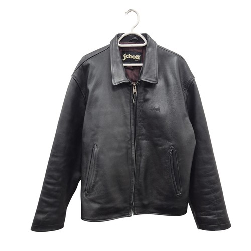 Schott leder biker jacke - biker,