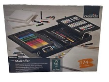 Malkoffer 174 teilig aquarell - 174-teilig,