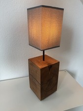 Stehlampe Lampe Eiche Holz