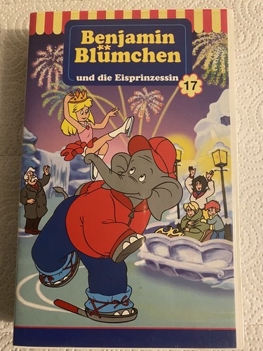 Vhs video benjamin blümchen - benjamin,