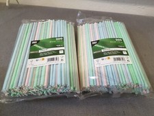 400 Stk. Strohhalme/ Trinkhalme/ s.Fotos!