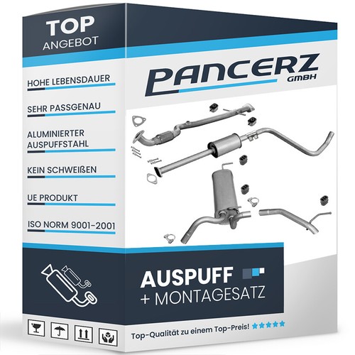Auspuff für opel astra - auspuff,