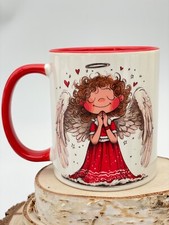 Tee  Kaffeetasse mit Engel