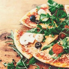 20 Servietten Pizza Mittag
