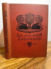 Leipziger Kalender 1909. Ein