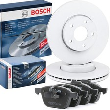 BOSCH Bremsenset Vorne Bremsscheiben Beläge Satz für FORD FOCUS III Turnier