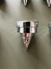 Boxen Spikes / Sub-Watt-Absorber - Chrom, 8 Stück