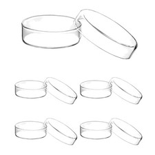 Glas Petrischalen mit Deckel