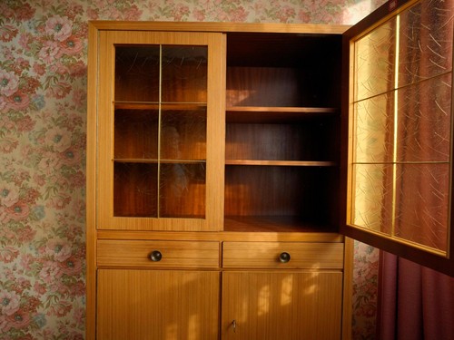 Mid century vintage - vintage, vitrine