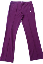 Sheego Damen Hose Weinrot