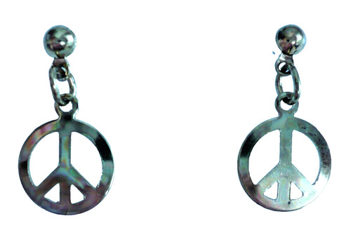 Kleine ohrringe peace - 2,1,