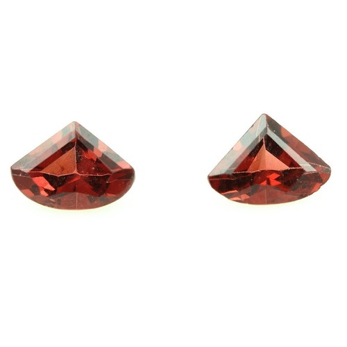 Cts granat rot 7x5 mm - granat, rot.